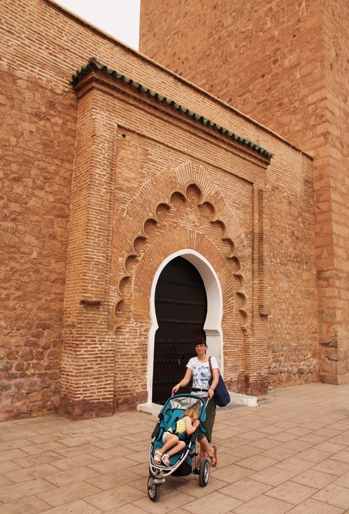 Door of Koutoubia Mosque.