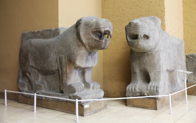 Assyrian lions.