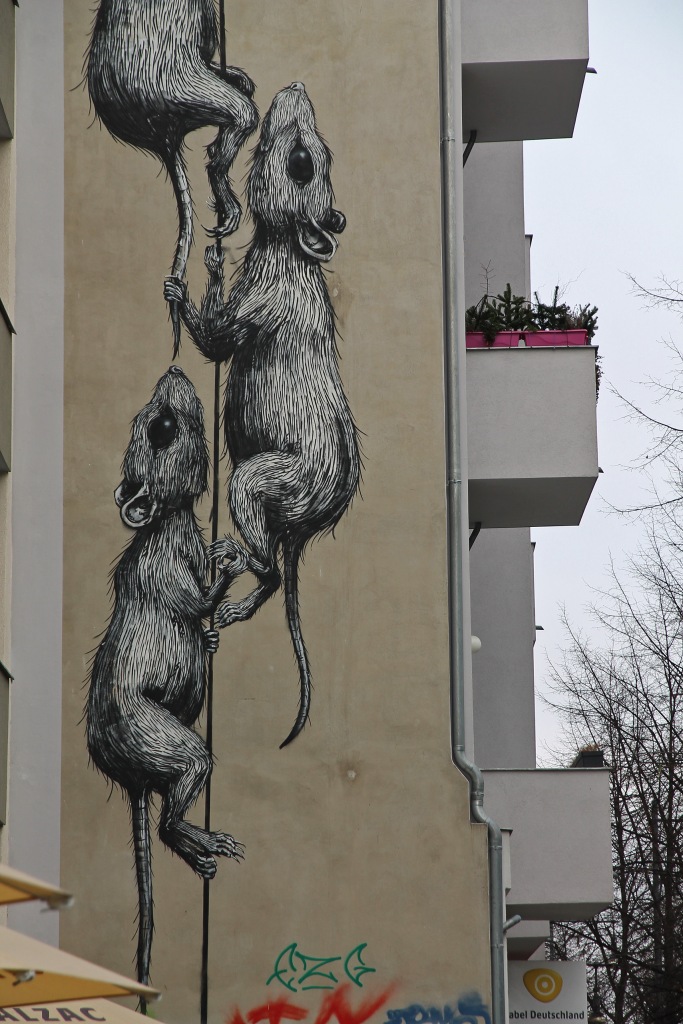 Rats by ROA (Prenzlauerberg).